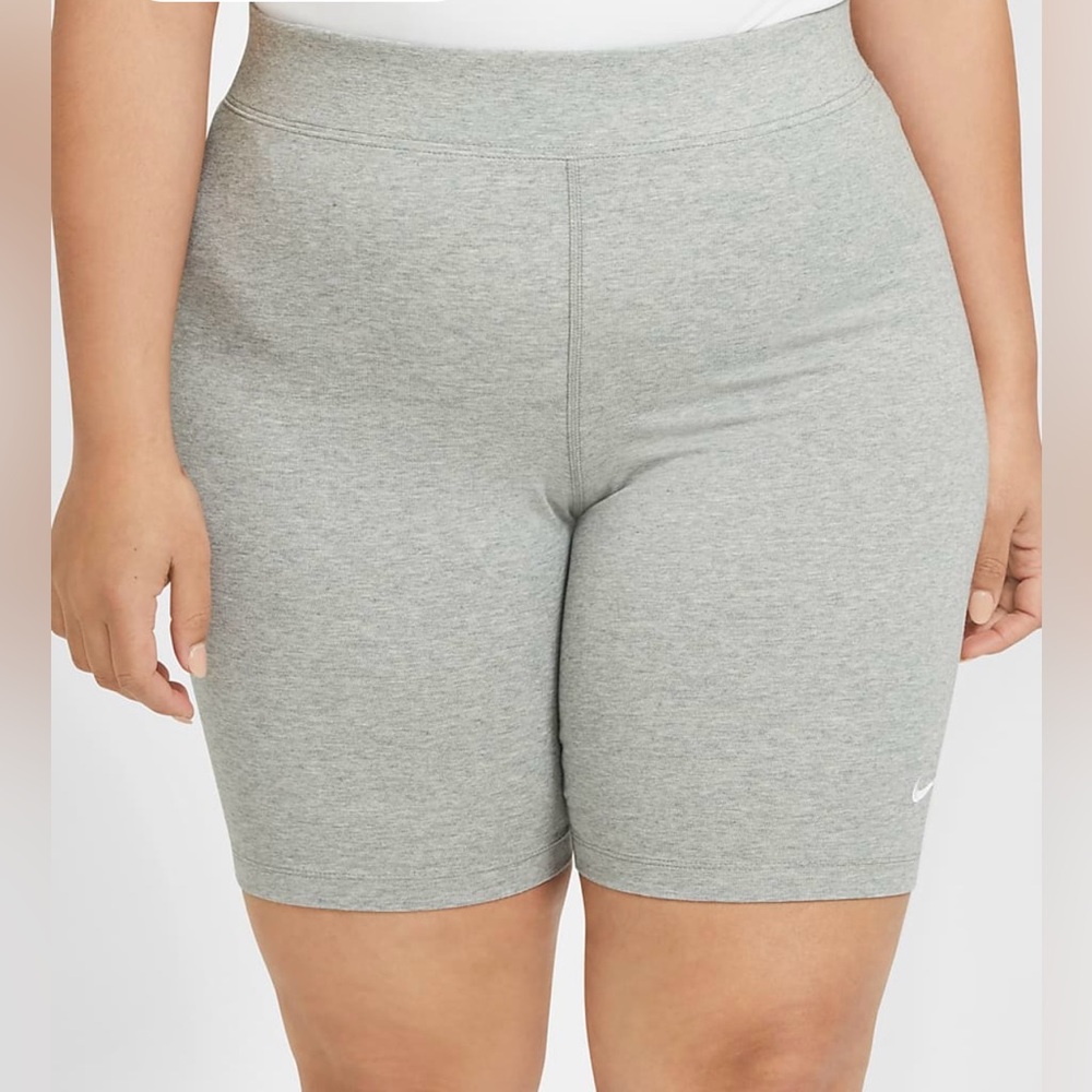 NWT NIKE 1X Sportswear Classics Women's High-Waisted 8" Biker Shorts Plus Size